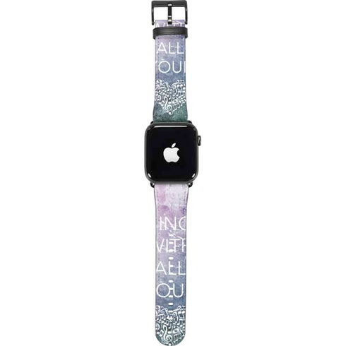 Sing With All Your Heart Apple Watch Band 38-40mm
