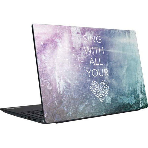Sing With All Your Heart Dell Vostro Skin