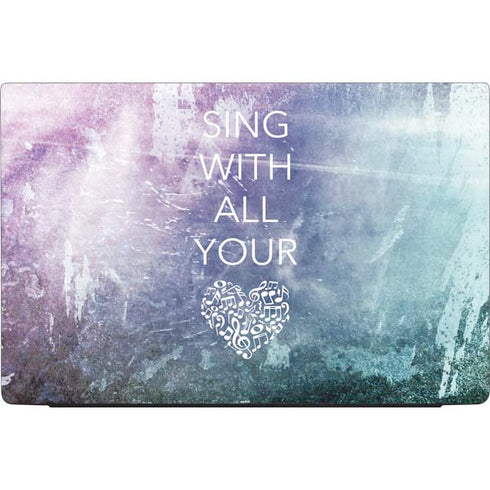 Sing With All Your Heart Dell Vostro Skin