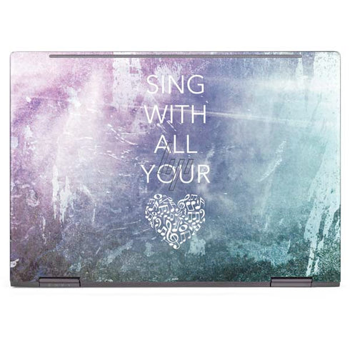 Sing With All Your Heart HP Envy Skin