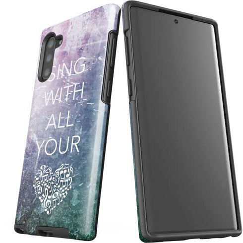 Sing With All Your Heart Galaxy Note 10 Pro Case