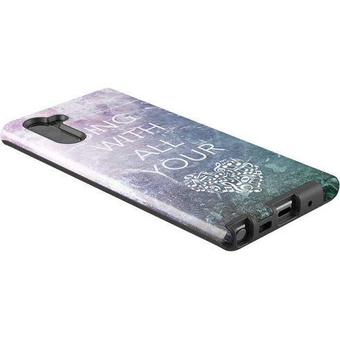 Sing With All Your Heart Galaxy Note 10 Pro Case