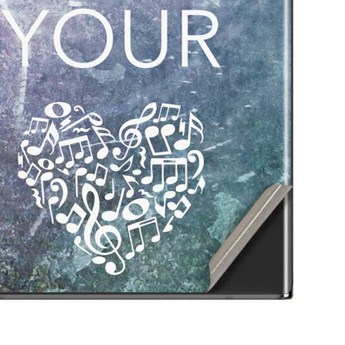 Sing With All Your Heart Galaxy Note20 Ultra 5G Skin