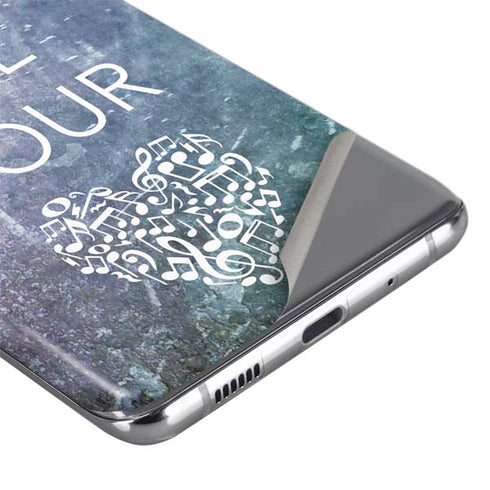 Sing With All Your Heart Galaxy S20 Plus Skin