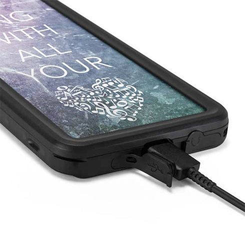 Sing With All Your Heart Galaxy S20 Plus Waterproof Case
