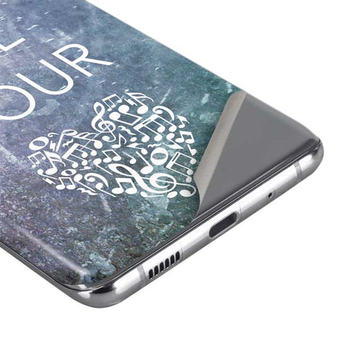 Sing With All Your Heart Galaxy S20 Skin