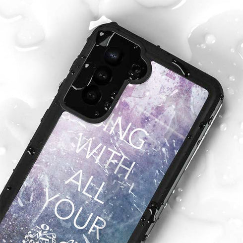 Sing With All Your Heart Galaxy S23 Plus Waterproof Case