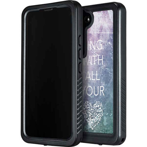 Sing With All Your Heart Galaxy S23 Waterproof Case