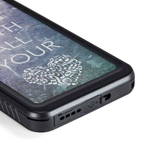 Sing With All Your Heart Galaxy S23 Waterproof Case