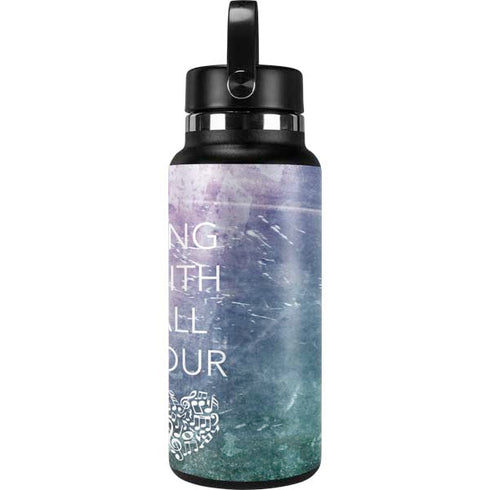 Sing With All Your Heart Hydro Flask 32oz Wide Mouth Skin