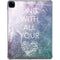Sing With All Your Heart iPad Pro 12.9in (2020) Clear Case