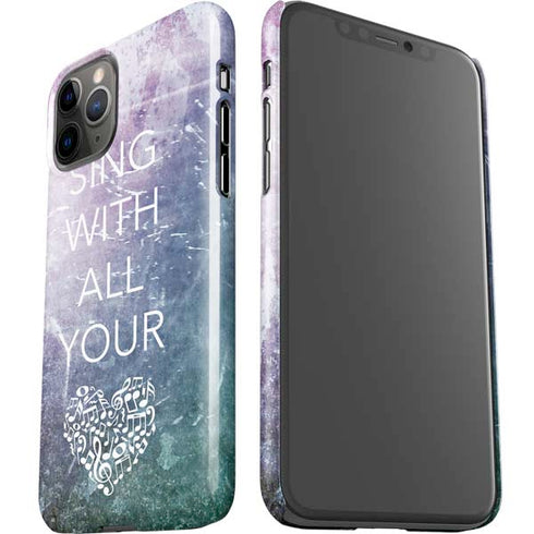Sing With All Your Heart iPhone 11 Pro Lite Case