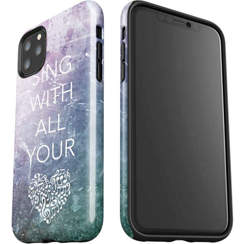 Sing With All Your Heart iPhone 11 Pro Max Impact Case