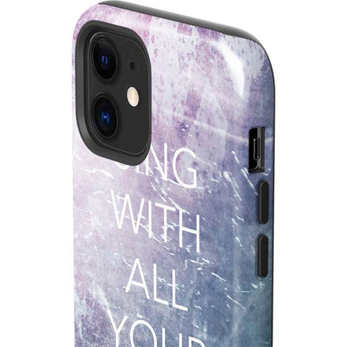 Sing With All Your Heart iPhone 12 Impact Case
