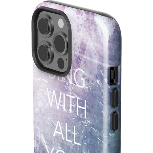 Sing With All Your Heart iPhone 13 Pro Max Impact Case