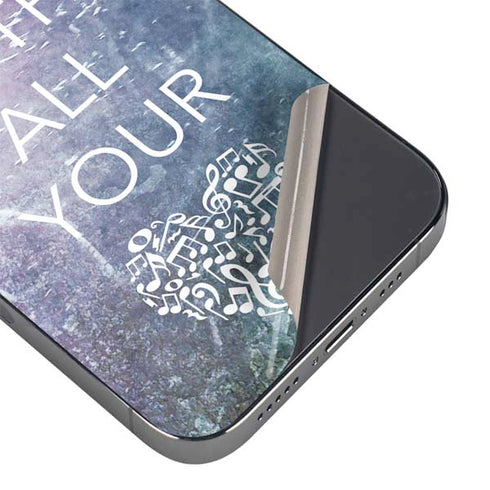 Sing With All Your Heart iPhone 13 Pro Max Skin