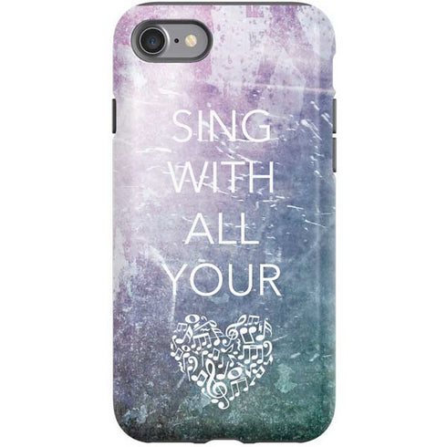 Sing With All Your Heart iPhone SE (2nd & 3rd Gen) Pro Case