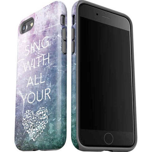 Sing With All Your Heart iPhone SE (2nd & 3rd Gen) Pro Case