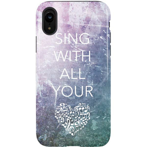 Sing With All Your Heart iPhone XR Pro Case