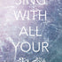 Sing With All Your Heart iPhone XR Skin