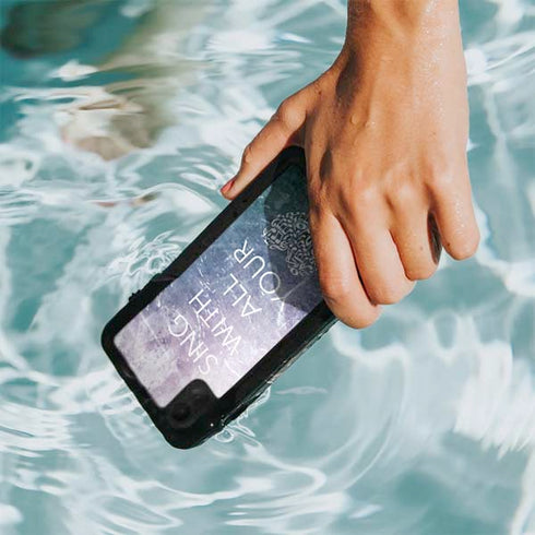 Sing With All Your Heart iPhone XR Waterproof Case