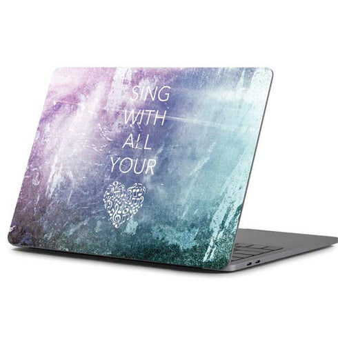 Sing With All Your Heart Apple MacBook Pro 13-inch Skin