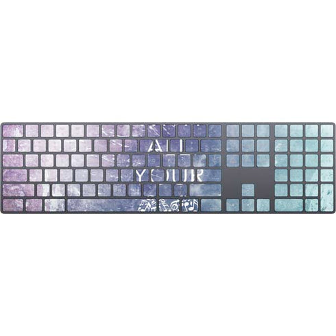 Sing With All Your Heart Magic Keyboard with Numeric Keypad Skin