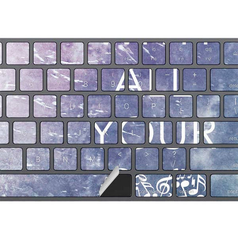 Sing With All Your Heart Magic Keyboard with Numeric Keypad Skin