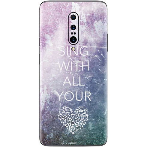 Sing With All Your Heart OnePlus 7 Pro Skin