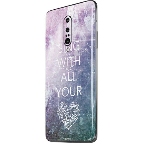 Sing With All Your Heart OnePlus 7 Pro Skin