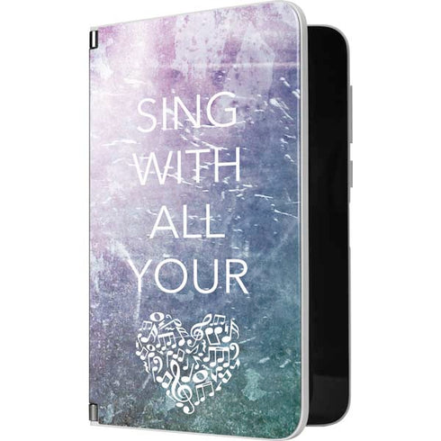 Sing With All Your Heart Surface Duo Skin