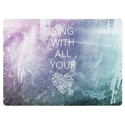 Sing With All Your Heart Surface Laptop 2 Skin