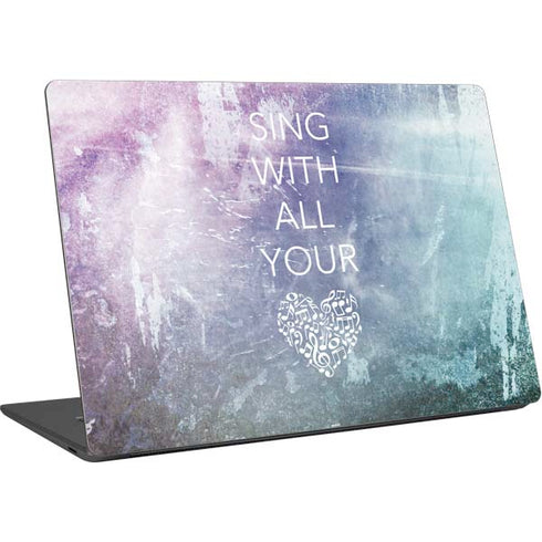 Sing With All Your Heart Surface Laptop 4 15in Skin