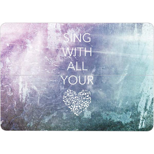 Sing With All Your Heart Surface Laptop Studio Skin