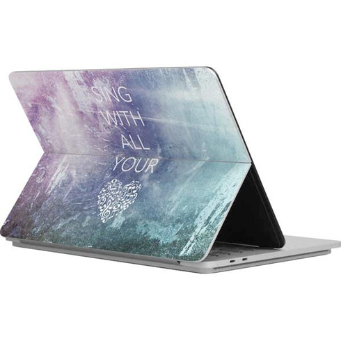 Sing With All Your Heart Surface Laptop Studio Skin