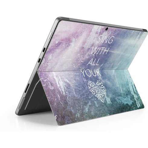 Sing With All Your Heart Surface Pro 9 Skin