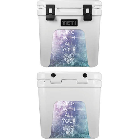 Sing With All Your Heart YETI Roadie 24 Hard Cooler Skin