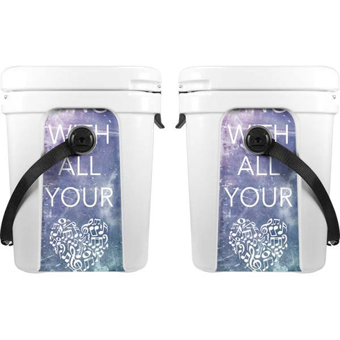 Sing With All Your Heart YETI Roadie 24 Hard Cooler Skin