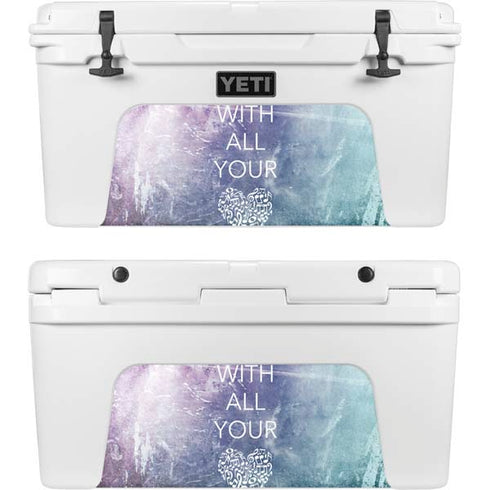 Sing With All Your Heart YETI Tundra 75 Hard Cooler Skin