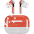 Singapore Flag Distressed AirPods Pro 2nd Gen Skin