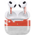 Singapore Flag Distressed Apple AirPods (3rd Gen 2021) Skin
