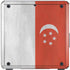 Singapore Flag Distressed Cooler Master MasterBox Q300L Mini Tower Skin