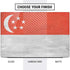 Singapore Flag Distressed Dell Vostro Skin