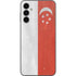 Singapore Flag Distressed Galaxy A14 5G Skin