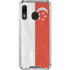 Singapore Flag Distressed Galaxy A30 Clear Case