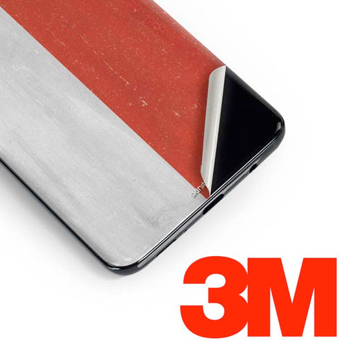 Singapore Flag Distressed Galaxy S10 Plus Skin