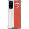 Singapore Flag Distressed Galaxy S20 FE Clear Case