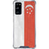 Singapore Flag Distressed Galaxy S20 FE Clear Case