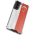 Singapore Flag Distressed Galaxy S21 FE Clear Case