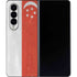 Singapore Flag Distressed Galaxy Z Fold4 5G Skin